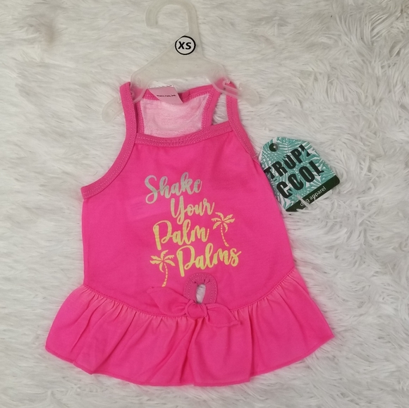 Simply Wag Other - Simply Wag "Shake your Palm Palms" Doggy Dress, XS